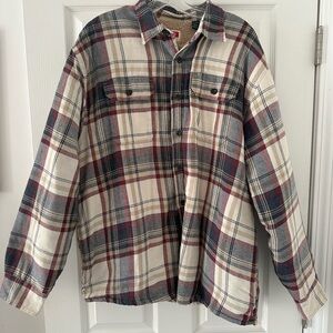Wrangler Fleece Lined Shirt Jacket